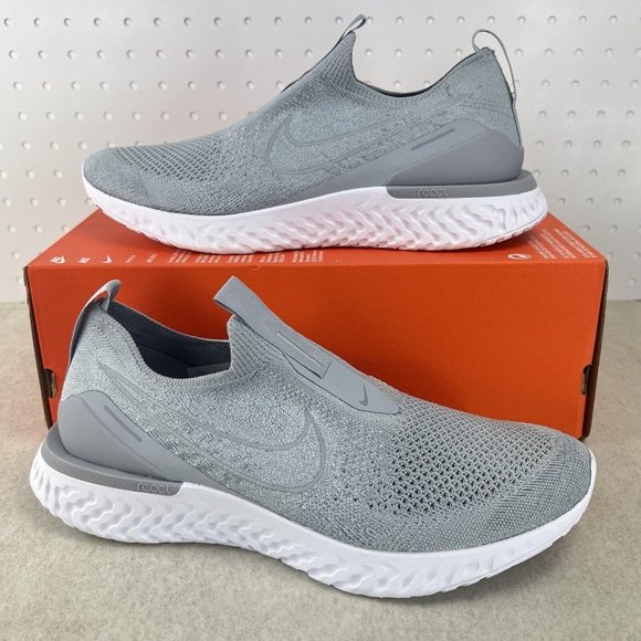 nike epic react flyknit laceless